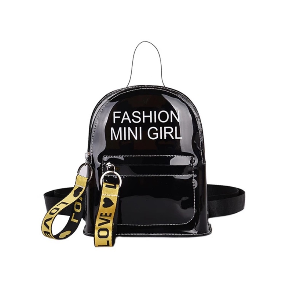 Clear Waterproof Backpack Bag for Mini Girls